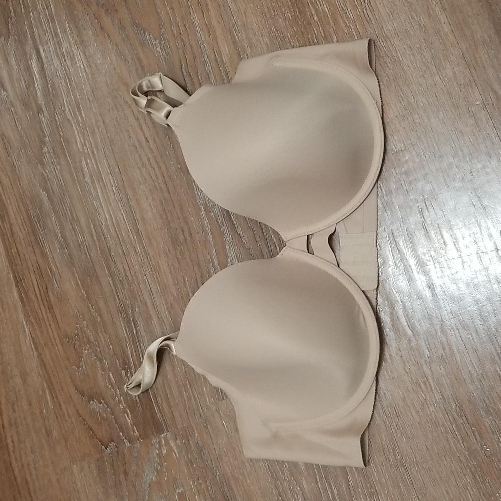 (38D) Warner's Neutral Contemporary Classic Padded Underwire Support Comfortable